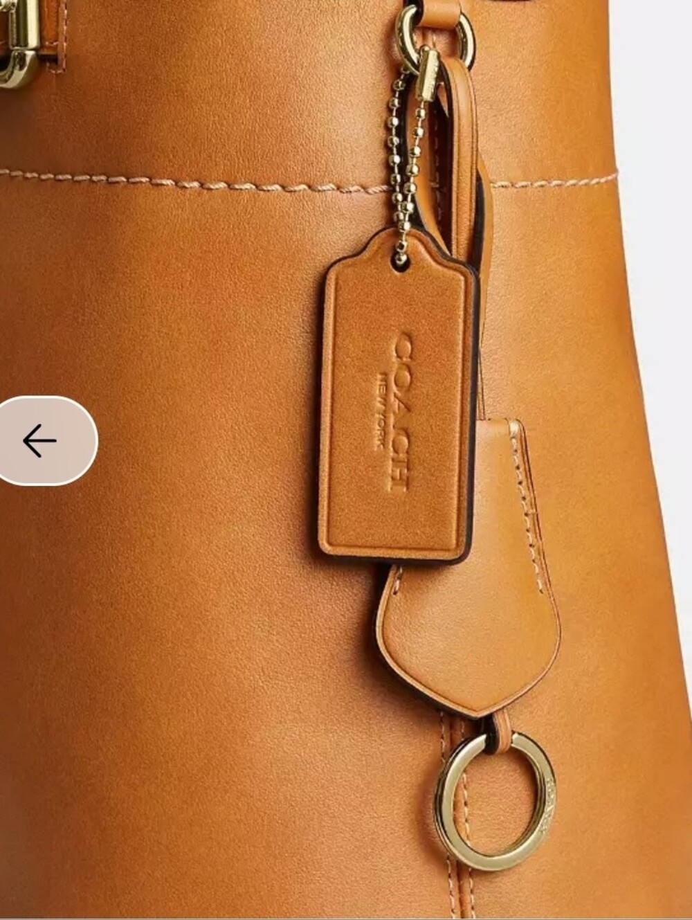 Coach Easton Tote Shoulder Bag - Picture 6 of 14